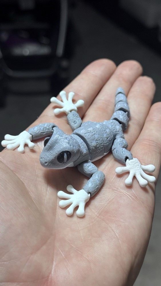 3d printed Glow In the dark Gecko