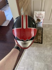 Power Rangers Quantum Ranger Signed Helmet