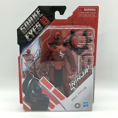 G.I. Joe Snake Eyes The Movie 6 Inch Red Ninja Ninja Strike Action Figure NEW