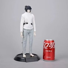 Death Note L Yagami Light 1/6 Action Figure Anime Model Toy Boxed Real Clothes