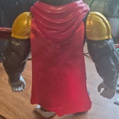 Marvel Gorilla-Man Gorilla Action Figure Plastic Gray/Red/Gold Cape Armor Helmet