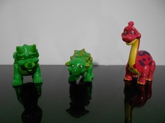 T-Rex Cafe Dinosaur Rocksy Apatosaurus Trixie Triceratops Sebastian Ankylosaus