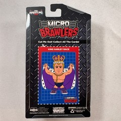 Lot of 3 New/Sealed Micro Brawler Figures: Adam Bomb Harley Race & Awesome Kong