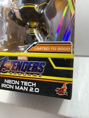 DISNEY D23 EXPO 2019 HOT TOYS NEON TECH IRON MAN 2.0 Cosbaby LE 2000