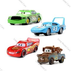 Disney Pixar Cars Movie Lightning Mater Sally Lizzie Die-Cast Model Gifts Loose