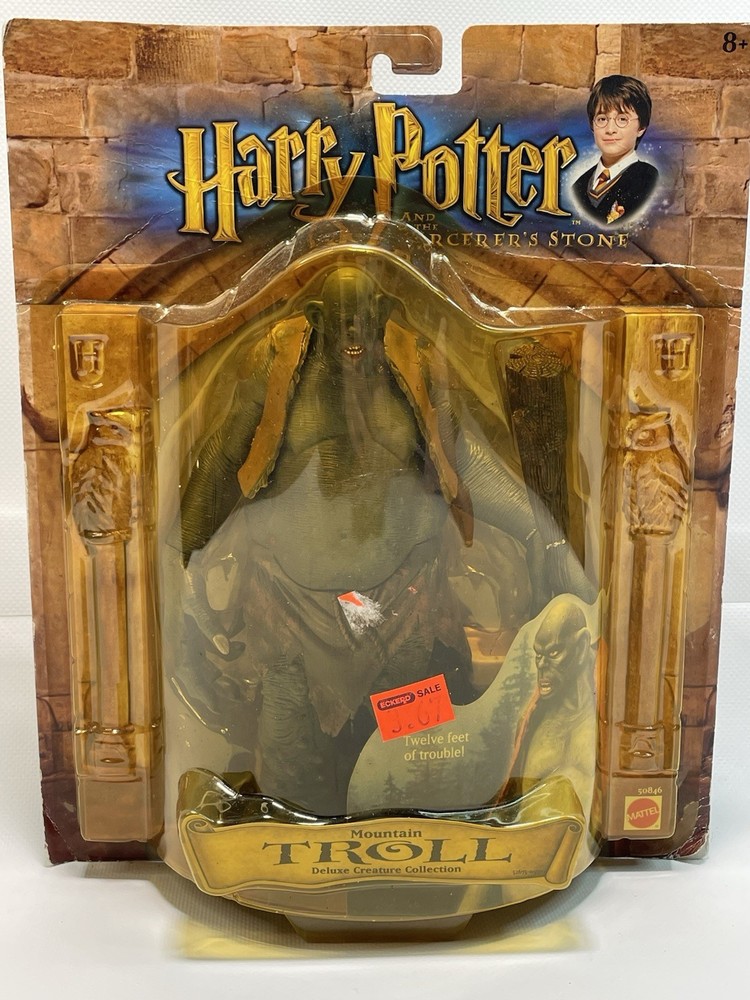 Mountain Troll Deluxe Creature Collection Harry Potter Mattel 2001 NEW Sealed