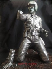 Terminator 2 Judgment Day Frozen T-1000 Silver 3D Printing Figure Statue Model