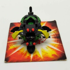 Bakugan Battle Brawlers Gundalian Invaders Black Darkus NASTIX 1000g FIGURE ONLY