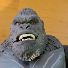 Playmates Godzilla x Kong Battle Roar Kong Electronic Figure 7 Inch Toy Tested