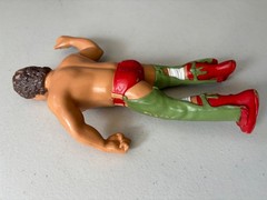 WWF LJN Wrestling Superstars Terry Funk Figure Hat Branding Iron Poster Card WWE
