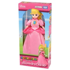 Nintendo Princess Peach Licca-Chan Doll Super Mario Takara Tomy tokyo Japan NEW