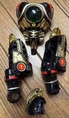 1994 Mighty Morphin Power Rangers Deluxe Thunder Megazord Incomplete