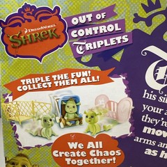 2007 Shrek Out of Control Triplets Baby Figure New Sealed READ