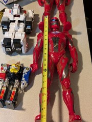 Vintage Power Rangers Megazord, Bear, 20″ Rangers, Time Shadow, Voltron Panther