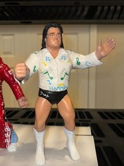 WWF LJN Honky Tonk Man & Greg Valentine–CUSTOM Figures w/PAINT