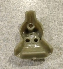 1960’s Auth/Orig Marx Johnny West Stony Paratrooper 30 Cal Machine Gun Tripod