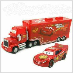 Disney Pixar Cars Chick Hicks Lightning McQueen Mack Hauler Truck & Car Toys New