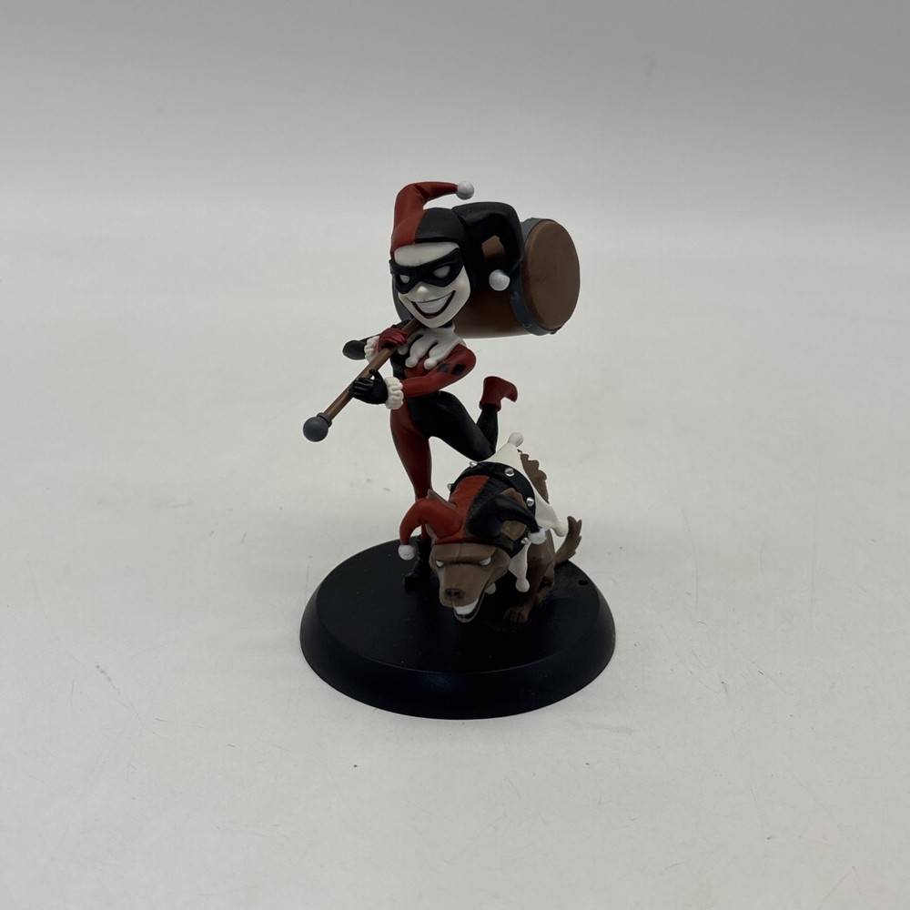 QMx Q-Fig – HARLEY QUINN Vinyl Figure Loot Crate Exclusive Incomplete!