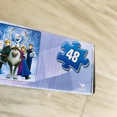 Disney Frozen 48 Piece Puzzle, Age 6+, 9.1” x 10.3”