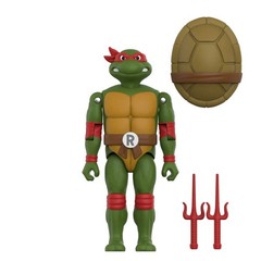 Teenage Mutant Ninja Turtle Raphael Super7 Reaction Action Figure