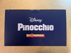 Medicom Toy Disney Pinocchio Bearbrick 100% and 400% Figure Set