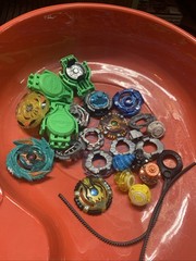 Beyblade Lot Burst Takara Tomy Hasbro Toys Metal Beyblades With Stadium Included