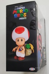 The Super Mario Bros. Movie Toad Action Figure with Frying Pan Accessory Jakks