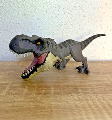 Chibi T-rex, 3d printed figure painted, Jurassic world Rebirth