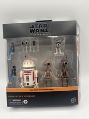 2024 Star Wars Black Series The Mandalorian R5-D4 BD-72 & Pit Droids G0217