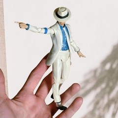 Michael Jackson Smooth Criminal Moonwalk Action Figure Model Toys With Box