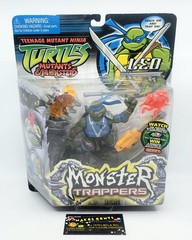 TMNT Monster Trappers Leonardo LEO Action Figure 2005 Playmates – NEW!