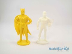 VINTAGE 1980’s GULLIVER DC COMICS SUPER HEROES x8 FIGURINES * ASSORTED COLORS