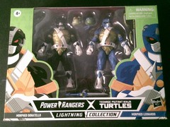 JASON DAVID FRANK SIGNED COMICS & Power Rangers X TMNT Figures Full Set Bundle