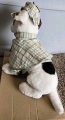 Vintage Wishbone Dog Plush 12″ PBS Jack Russell Terrier w/ Hat Cape Costume 1996