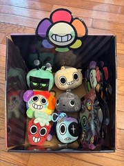 Complete Set of Dandy’s World Mystery Plush Bag Clips Keychains with Display Box