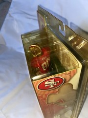 RARE McFarlane NFL Series 5 Jerry Rice SF 49ers True Chase Variant Gold Belt