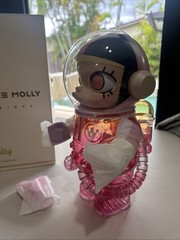 Authentic Popmart Mega Collection 400% Space Molly Soft Drink Series – Pink Lady