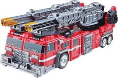 Tobot GD Galaxy Detectives Giant V 12.5″ 3IN1 Combiner Robot Figure Fire Engine
