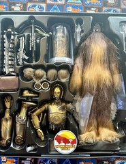 Hot Toys Star Wars Empire Strikes Back V Chewbacca & C-3PO MMS766 1/6 Sideshow