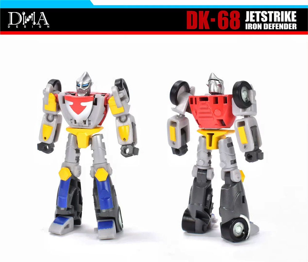 DNA Design DK-68 Wheelie Mini Car Jetstrike Iron Defender Accessory Pack
