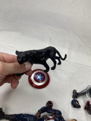 1/12 6″ Marvel Legends Movie MCU Iron Man Captain America Black Panther Figures
