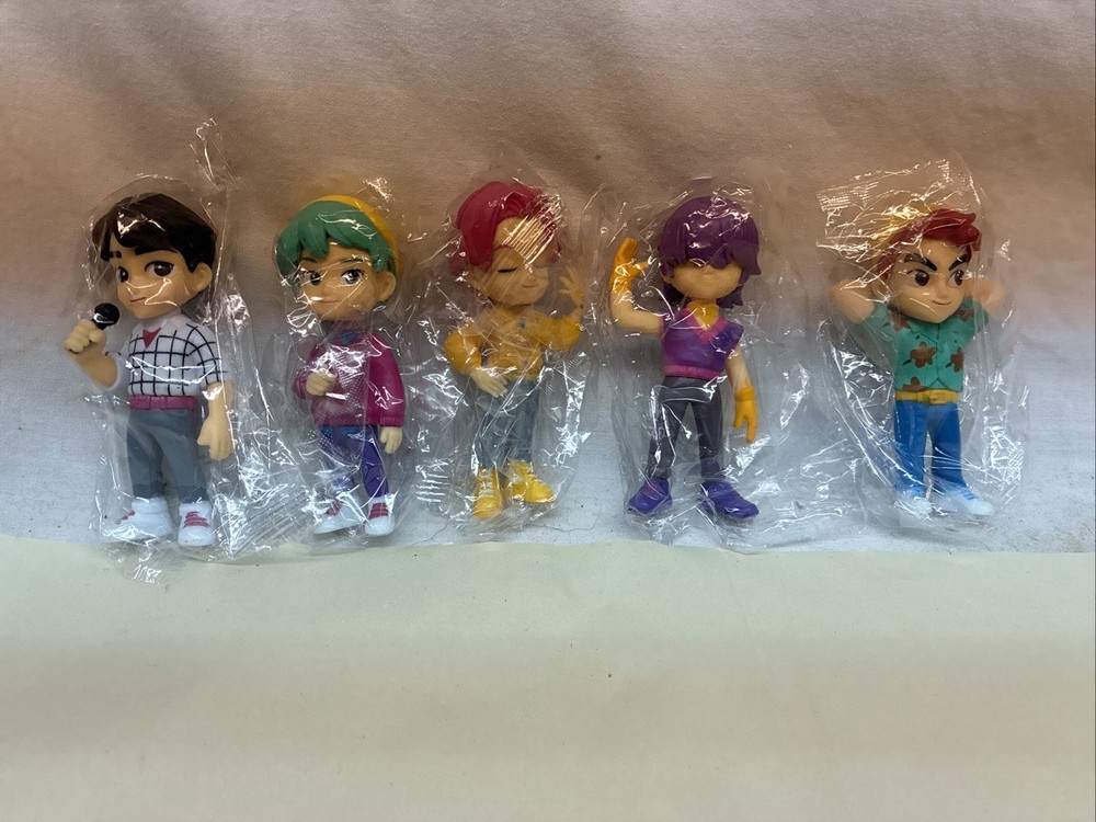 KPOP DEMON HUNTERS Saja Boys Figure Lot x 5 PVC 4” Inch Figures Sealed NIP