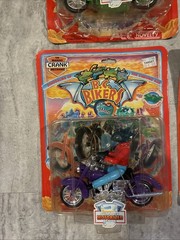 B.C Bikers 1993 Ace Novelty Pull back Motorcycle Set Of 4 Tarr Crank Revv Scales