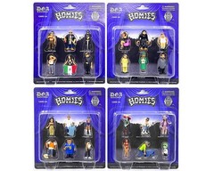 DGA Collectibles Homies Figures 1.75″ Series 15 Quince Set of 24 Figures 4 Card
