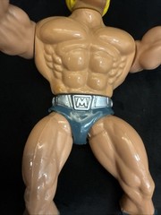 1987 Mattel Masters of the Universe MOTU Laser Light He-Man Not Complete ITALY
