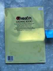 Thundercats coloring book vintage 80’s see pix 925