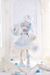 6Pcs Sookiva Lovely Professional Intern 16.5cm/6.5In Bjd Action Figures Gift