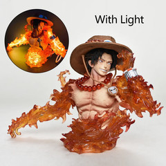 13.5Cm/5.3In One Piece Portgas D Ace Statu PVC Anime Figure Collectible New
