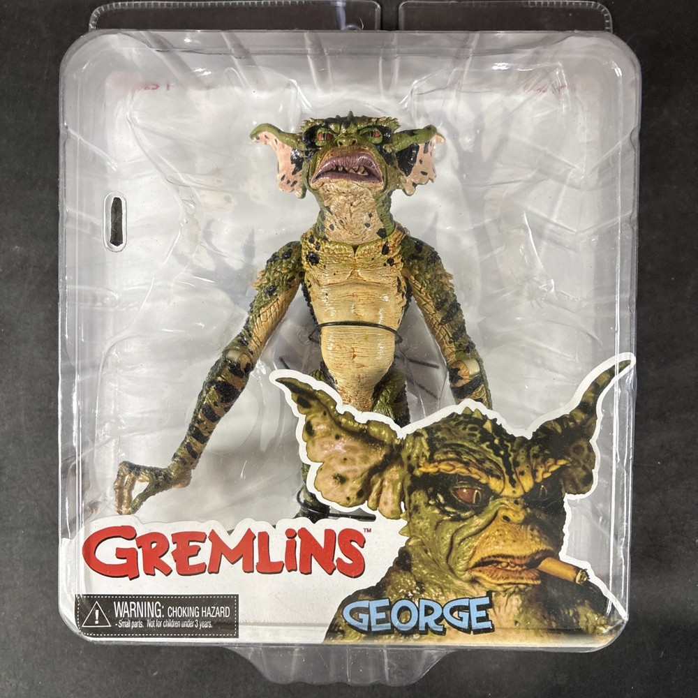 GEORGE ACTION FIGURE GREMLINS NECA REEL TOYS HORROR NEW VINTAGE 2012