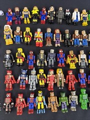 Marvel Minimates Huge Lot 108+ Spider-Man X-Men Hulk Venom Accessories
